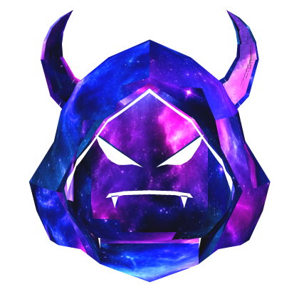 Purple Galaxy Arcane Mage Hood