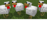 Chick pees