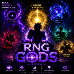 Rng Gods [BETA] - [NEW BIGGEST UPDATE EVER!]