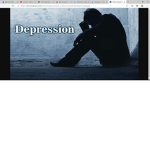 Depression group:(
