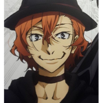 Chuuya's turtle smile