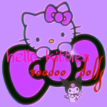 hello kitties voodoo dolls