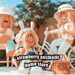 *~ strawberry aesthetic home store~*
