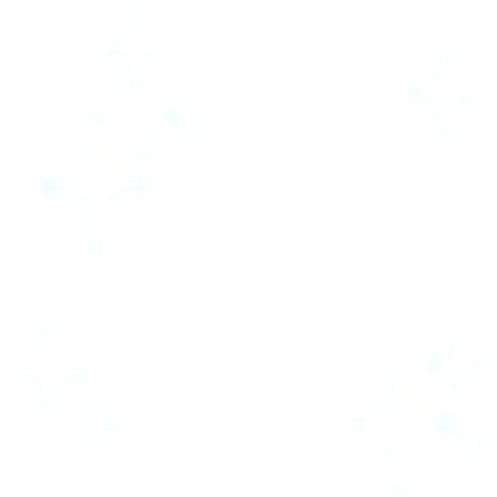 Glowing Sparkle Stars