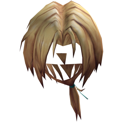 Zidane's Short Spiky Blonde Anime Ponytail Hair Roblox item