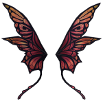 Red Butterfly Wings