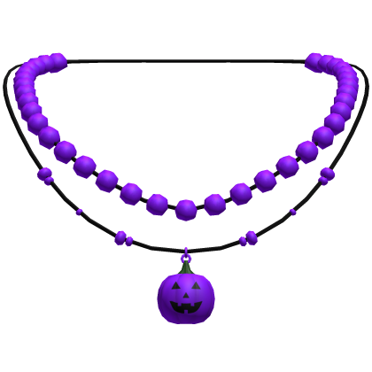Y2K Halloween Pumpkin Necklace 🎃