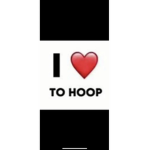 I love to hoop