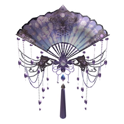 Mythical Purple Fan ୨ৎ °.