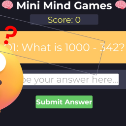 Mini Mind Games! 🧠