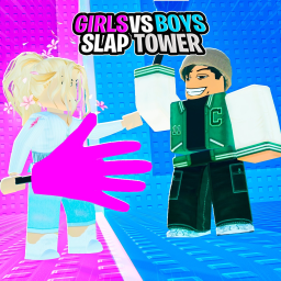 [✨ 2 ROBUX ✨] Girls Vs Boys Slap Tower ⚔ icon