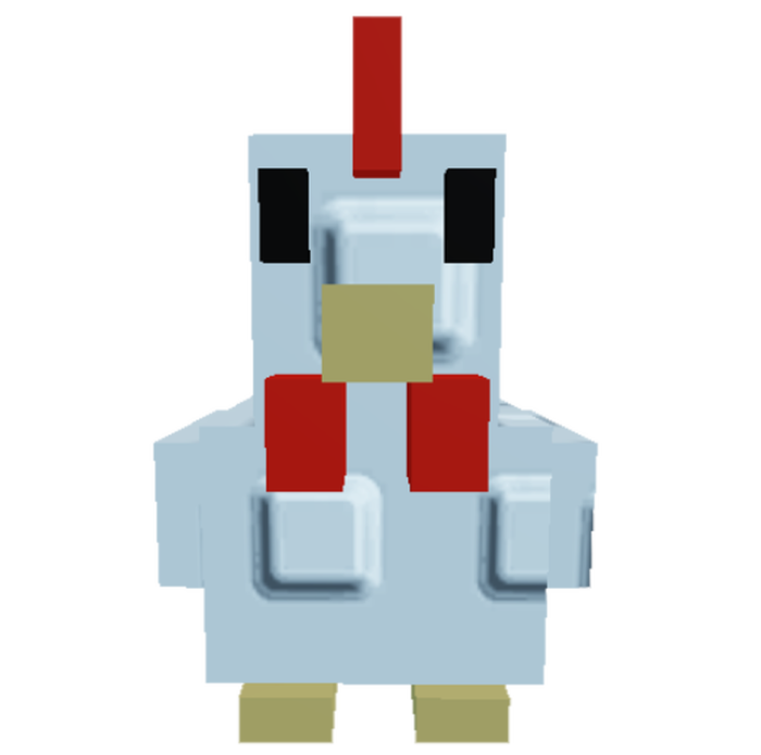 Free blocky/brick-style real-life chicken models preview 1