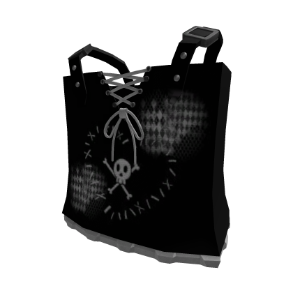 white lace up corset mini dress gothic Roblox item