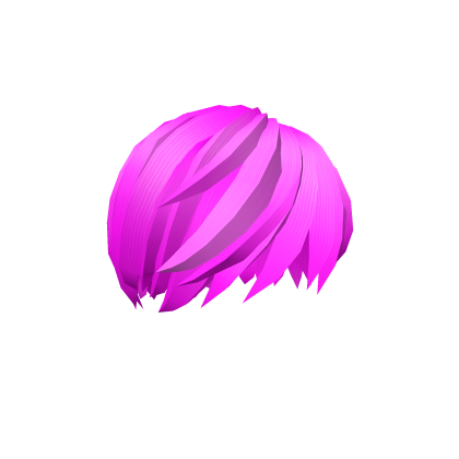 Emo Hair Swoop - Fuchsia Roblox item