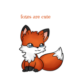 Foxes are Super Duper cute