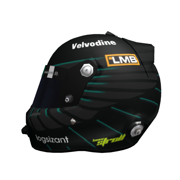 L. Stroll 2026 Formula Helmet