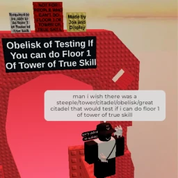 Obelisk of Testing If You can do Floor 9 Of ToTS:C icon