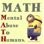 I hate math