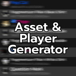 Asset And Player Generator!