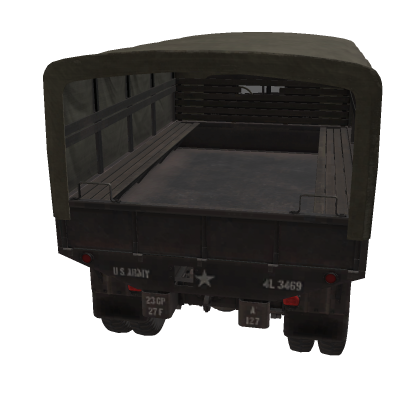 M35 Truck 1950s Military Cargo Mesh Trucks