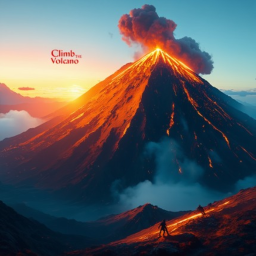 [MY FIRST OBBY COLLABORATION] CLIMB THE VOLCANO🌋