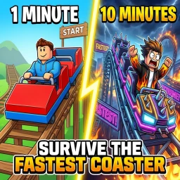 (NEW) Survive The Fastest Coaster icon