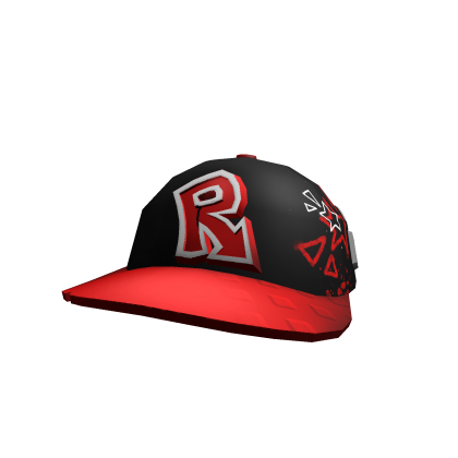 Cool Retro Guest Graffiti Hat Red