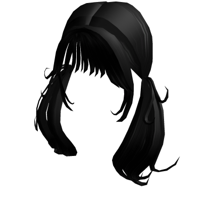 soft cute goth girl hair
