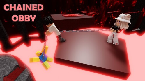 Chained Teamwork Obby | Multiplayer Obby Dungeons
