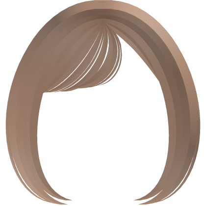 ♡Blonde side wispy baby bangs