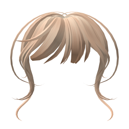 Blonde Feathered Bangs Roblox item