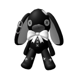 black-backed rabbit