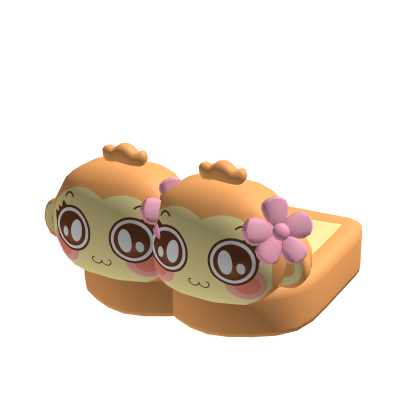 cute monkey slippers