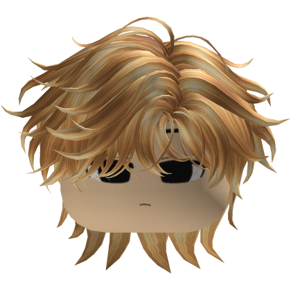 Garoto Y2k Fofo Hair Bagunçado Loiro Roblox item