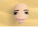 The bald musty head