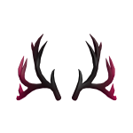 Hot Pink Darkness Antlers