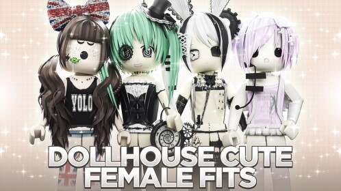 [400+] Dollhouse Cute Female Fits