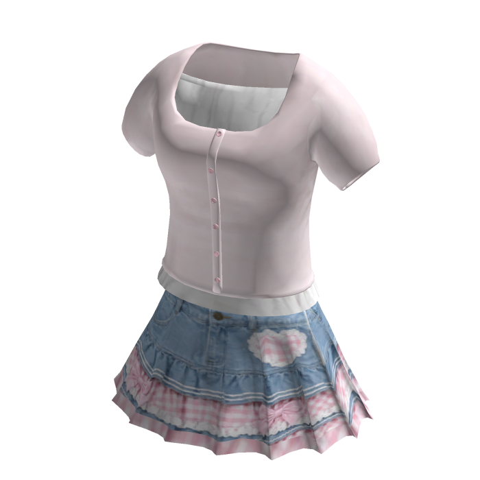 Cutecore E-Girl Skirt Set