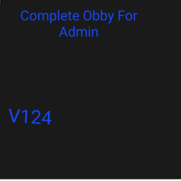 Complete Obby For Admin (Legacy) [800]