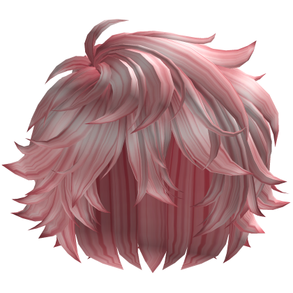 Fluffy Messy Haircut [Bubblegum Pink]
