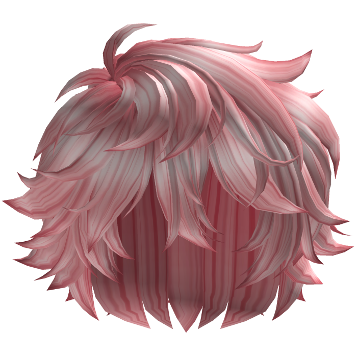 Fluffy Messy Haircut [Bubblegum Pink]