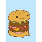 The thiccest cheese burger town