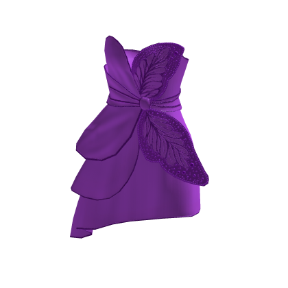 ♾️ Purple summer butterfly dress