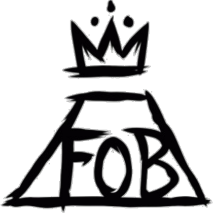 Fall Out Boy Logo - Transparent Roblox decal