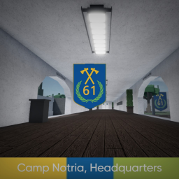 Camp Notria, Headquarters.