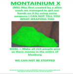 Montainium X (Official Group)
