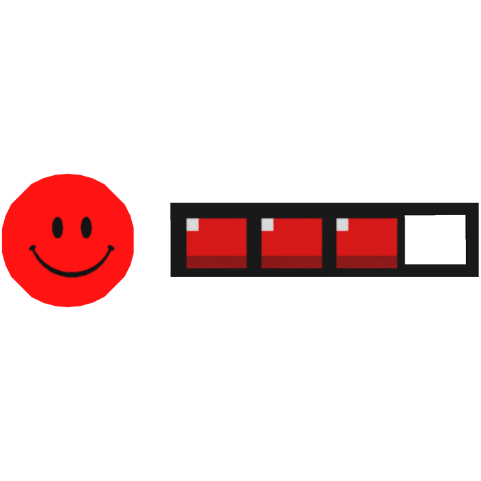 [ANIMATED] Cruelty 8-Bit Health Bar (Red Verity)