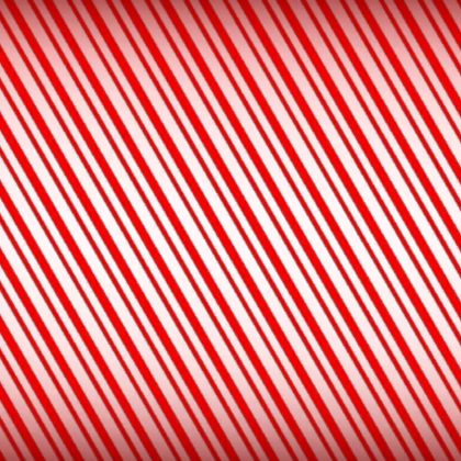 Winter candy cane