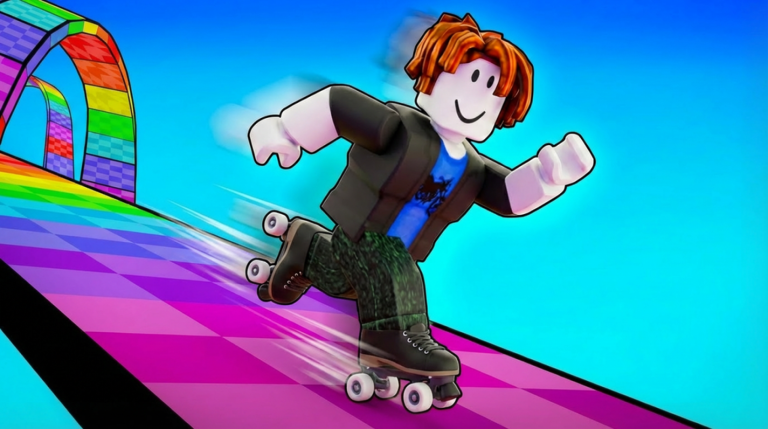 [W5] Skaters Obby 🎅 screenshot 1