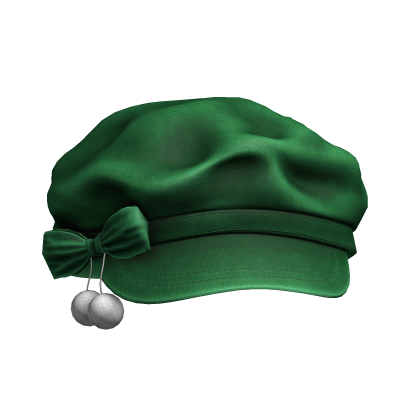 Cute Soft Fluffy Beret Cap (Green)